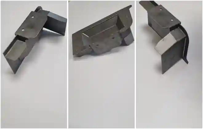 Pagaminti lankstyti ir suvirinti metalo mazgai